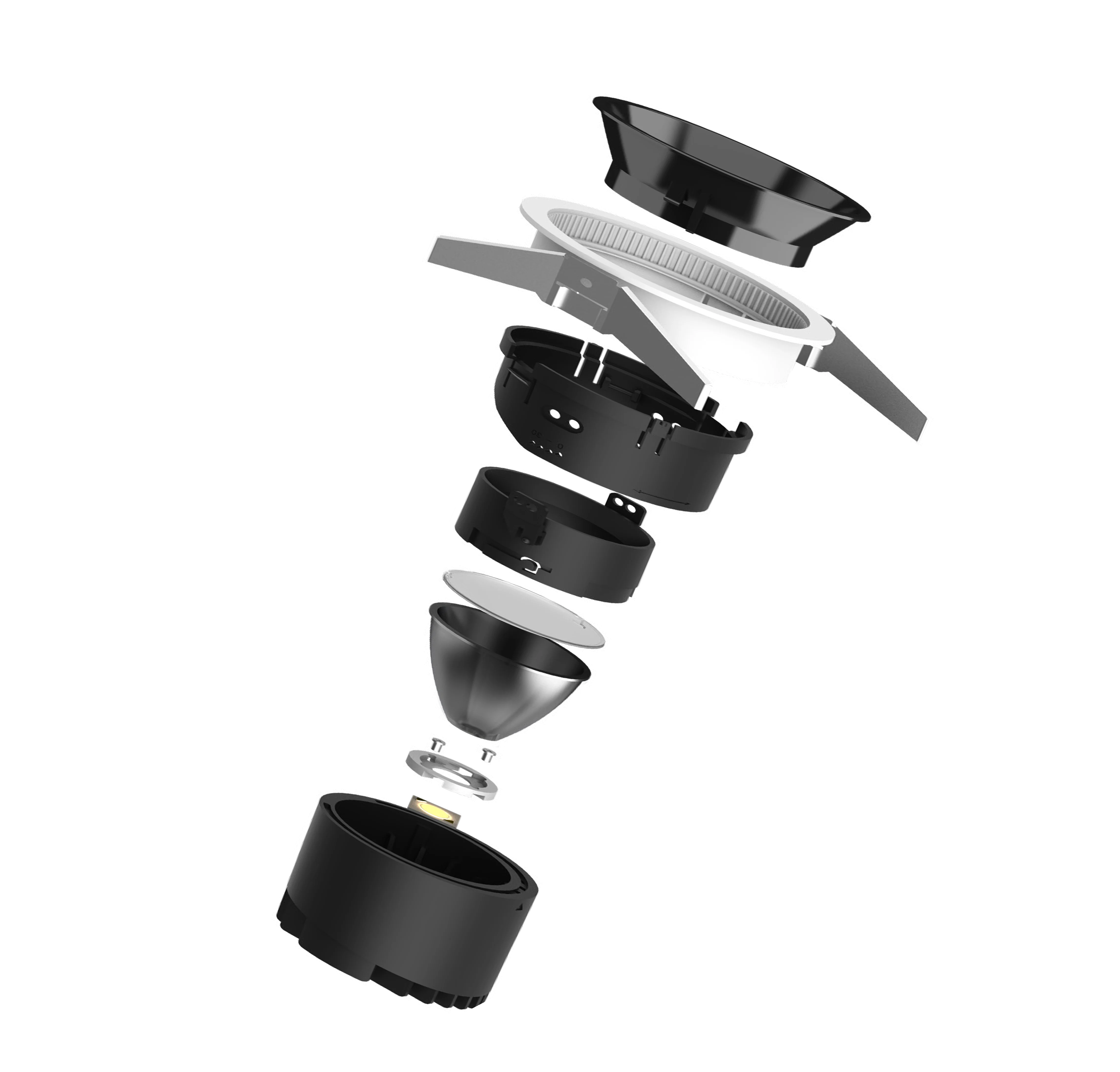 Lambent fixture detailing
