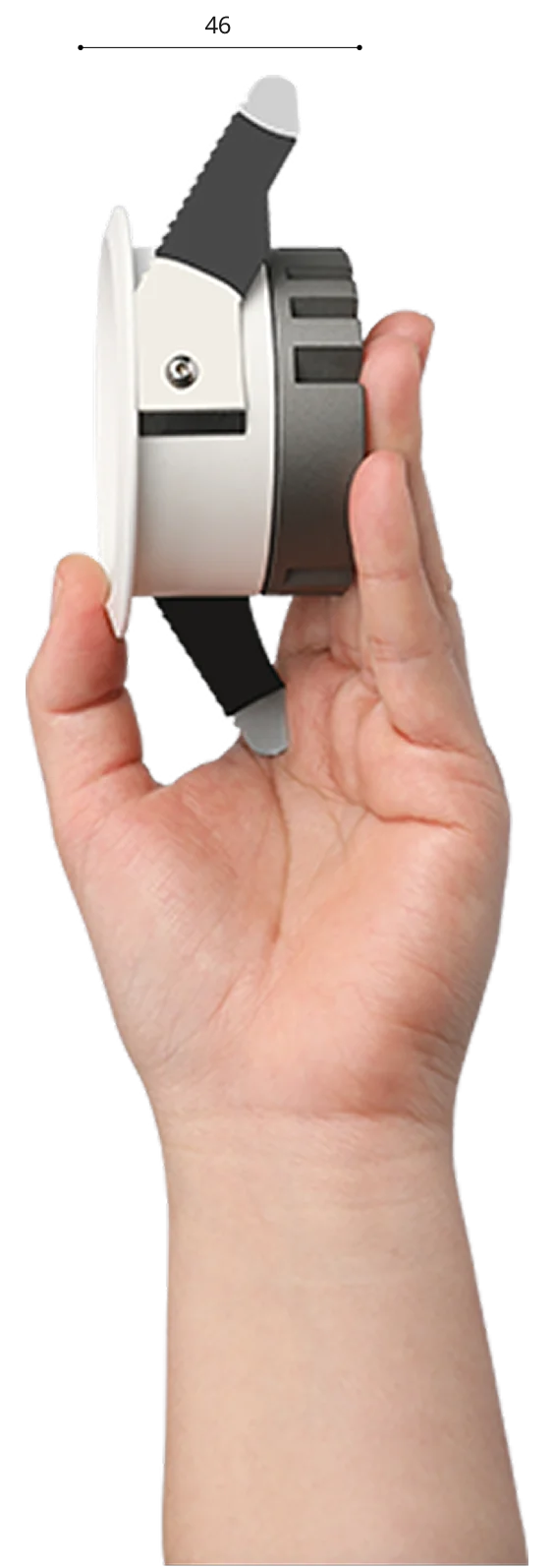 LOVE hand view